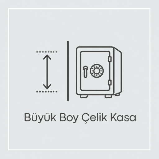Büyük Boy Çelik Kasa
